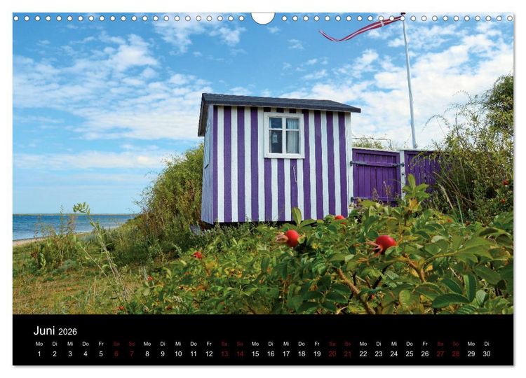 Produktbild: Segelsommer - D&auml;nische S&uuml;dsee (Wandkalender 2026 DIN A3 quer), CALVENDO Monatskalender