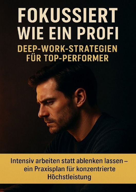 Produktbild: Fokussiert wie ein Profi: Deep-Work-Strategien f&uuml;r Top-Performer