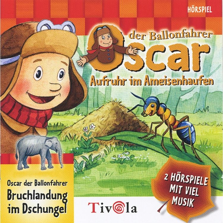 Produktbild: Oscar der Ballonfahrer - Aufruhr im Ameisenhaufen / Bruchlandung im Dschungel
