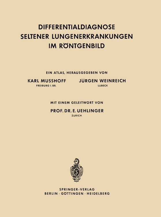 Produktbild: Differentialdiagnose Seltener Lungenerkrankungen im R&ouml;ntgenbild