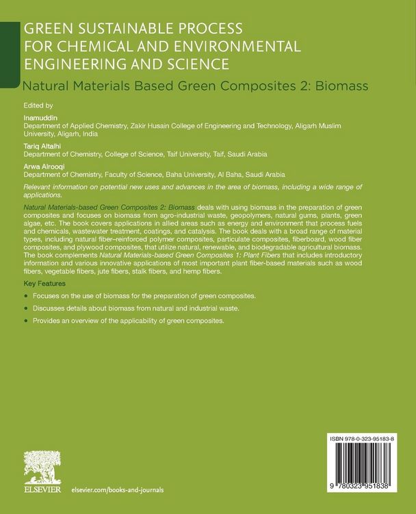 Produktbild: Green Sustainable Process for Chemical and Environmental Engineering and Science