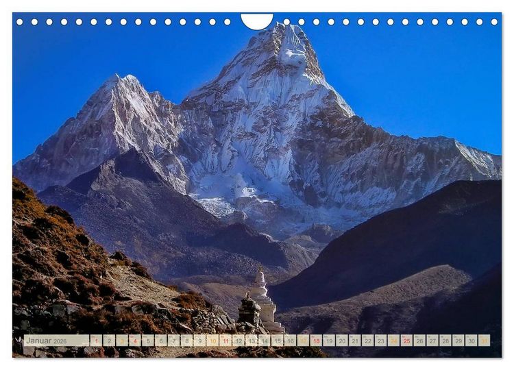 Produktbild: Fernweh - Wunschziele, die Traumziele der Welt entdecken (Wandkalender 2026 DIN A4 quer), CALVENDO Monatskalender