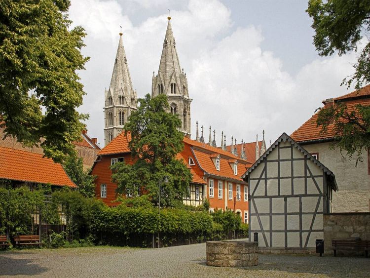 Produktbild: CALVENDO Puzzle Altstadt-Winkel in M&uuml;hlhausen (Th&uuml;ringen) | 1000 Teile Lege-Gr&ouml;&szlig;e 64x48cm Foto-Puzzle f&uuml;r gl&uuml;ckliche Stunden