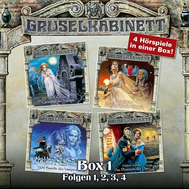 Produktbild: Gruselkabinett - Folgen 1, 2, 3, 4
