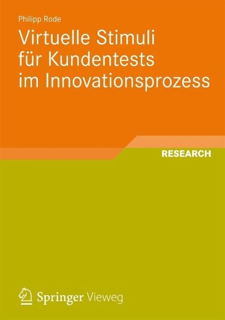 Produktbild: Virtuelle Stimuli f&uuml;r Kundentests im Innovationsprozess