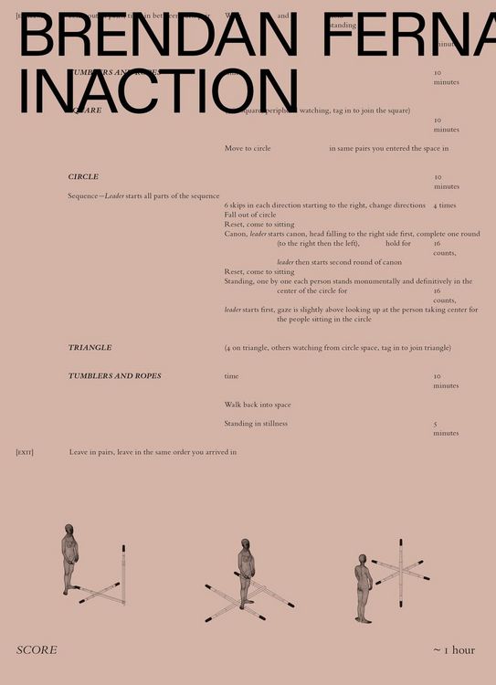Produktbild: Brendan Fernandes: Inaction