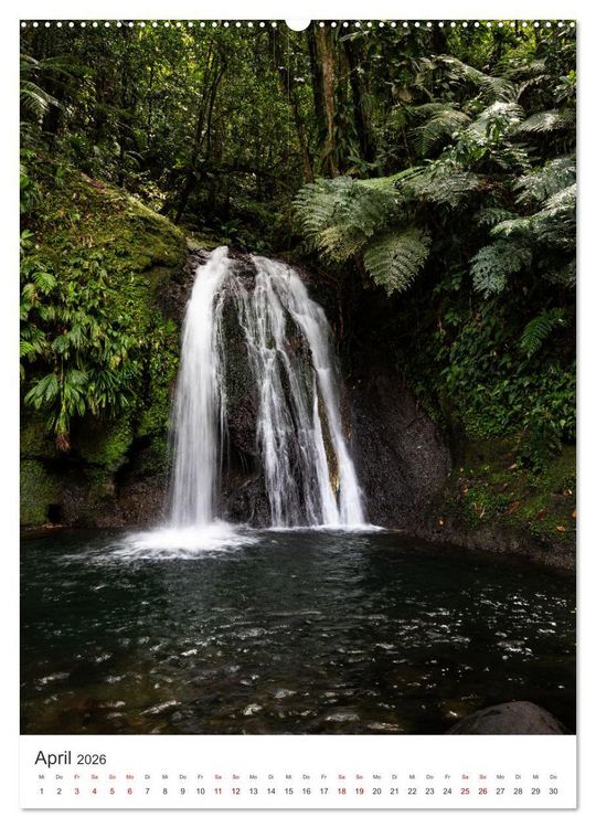 Produktbild: Guadeloupe, Insel &uuml;ber dem Winde (Wandkalender 2026 DIN A2 hoch), CALVENDO Monatskalender
