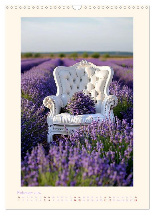 Produktbild: Lavendel (Wandkalender 2026 DIN A3 hoch), CALVENDO Monatskalender