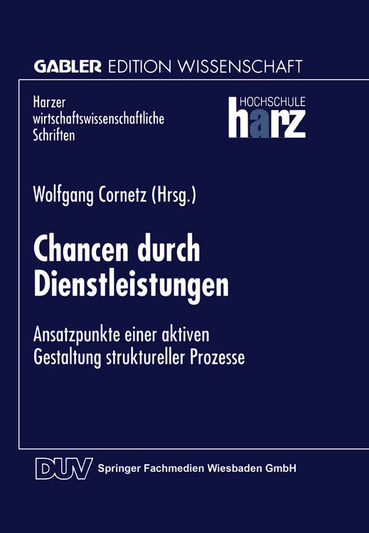 Produktbild: Chancen durch Dienstleistungen