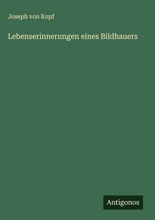 Produktbild: Lebenserinnerungen eines Bildhauers