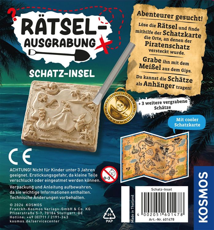 Produktbild: R&auml;tsel-Ausgrabung Schatzinsel