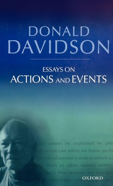 Produktbild: Essays on Actions and Events