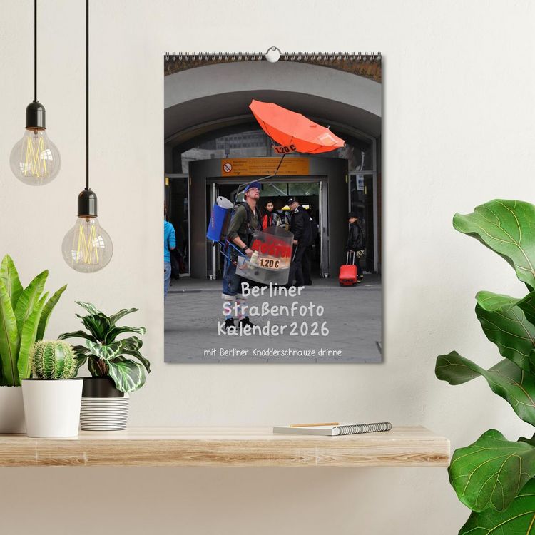 Produktbild: Berliner Stra&szlig;enfoto Kalender 2026 (Wandkalender 2026 DIN A3 hoch), CALVENDO Monatskalender