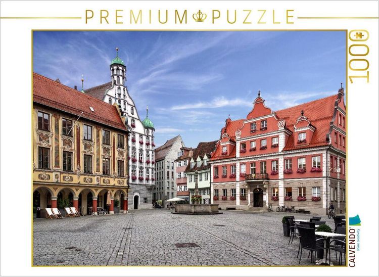 Produktbild: CALVENDO Puzzle Memmingen | 1000 Teile Lege-Gr&ouml;&szlig;e 64x48cm Foto-Puzzle f&uuml;r gl&uuml;ckliche Stunden
