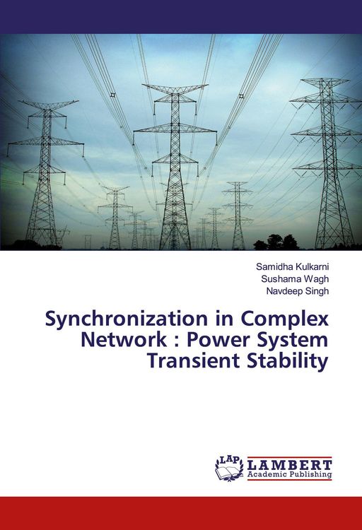 Produktbild: Synchronization in Complex Network : Power System Transient Stability