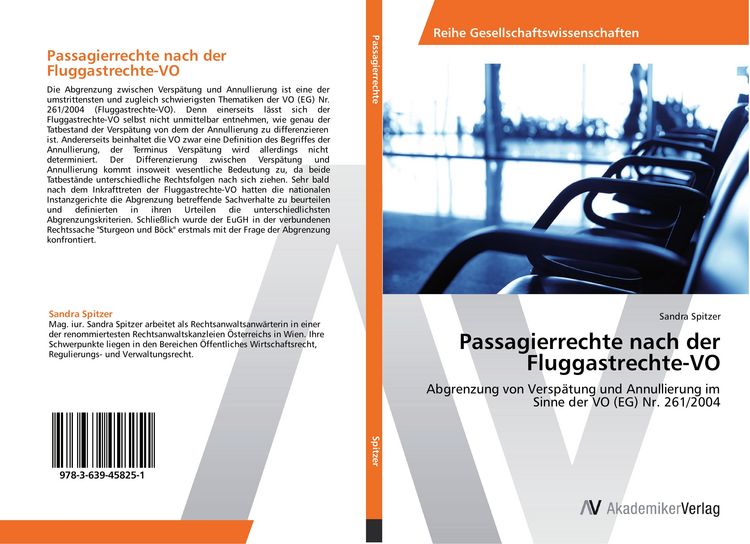 Produktbild: Passagierrechte nach der Fluggastrechte-VO
