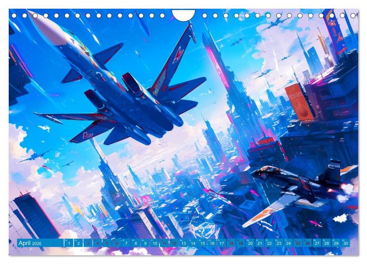 Produktbild: Die Zukunft wird richtig cool (Wandkalender 2026 DIN A4 quer), CALVENDO Monatskalender