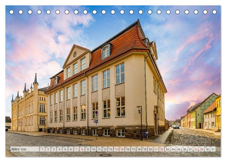Produktbild: B&uuml;tzow Impressionen (Tischkalender 2026 DIN A5 quer), CALVENDO Monatskalender