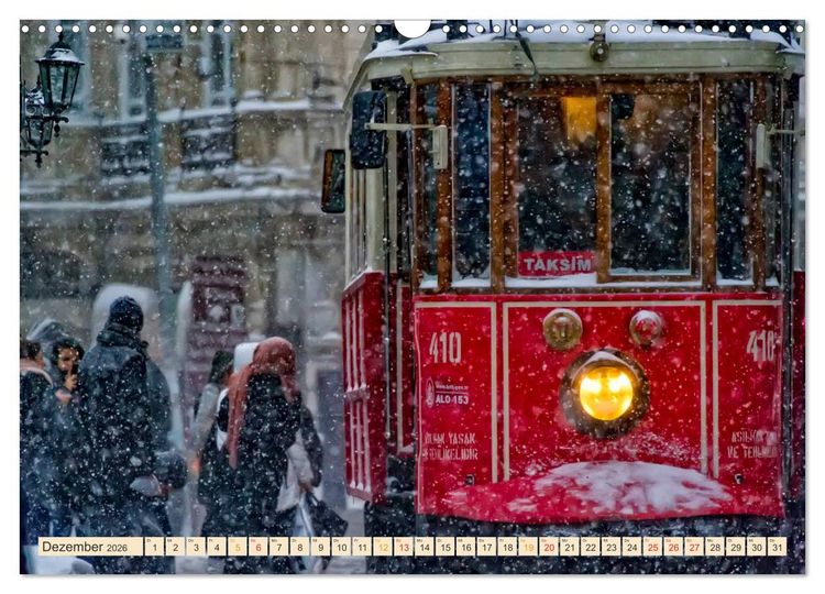 Produktbild: Ich fahre gern Stra&szlig;enbahn (Wandkalender 2026 DIN A3 quer), CALVENDO Monatskalender