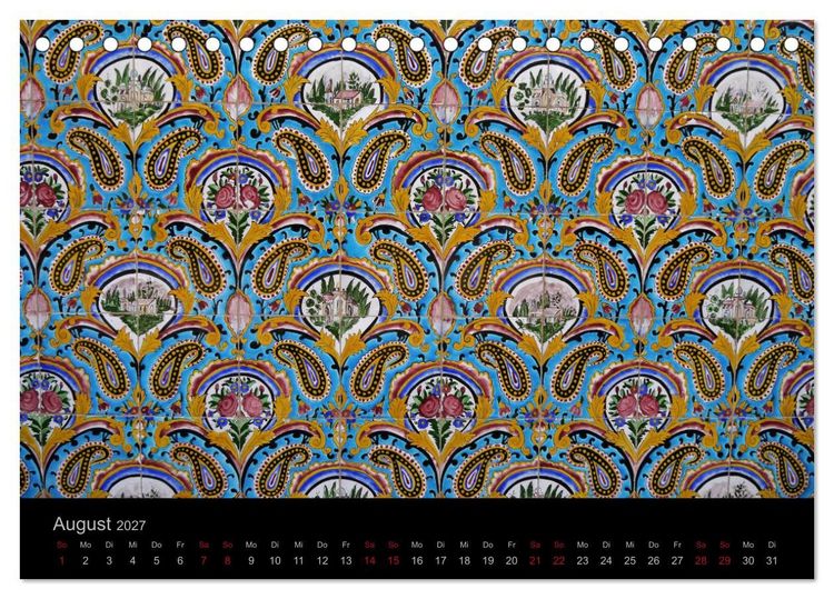 Produktbild: Iran - Impressionen einer Reise (Tischkalender 2027 DIN A5 quer), CALVENDO Monatskalender