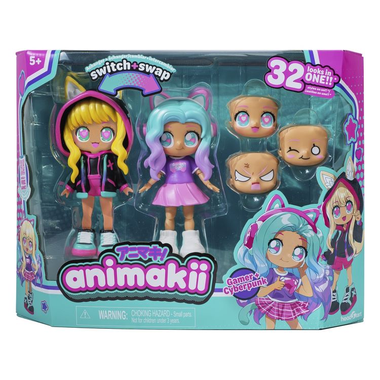 Produktbild: Spielfigur animakii switch & Swap Cyberpunk/Gamer