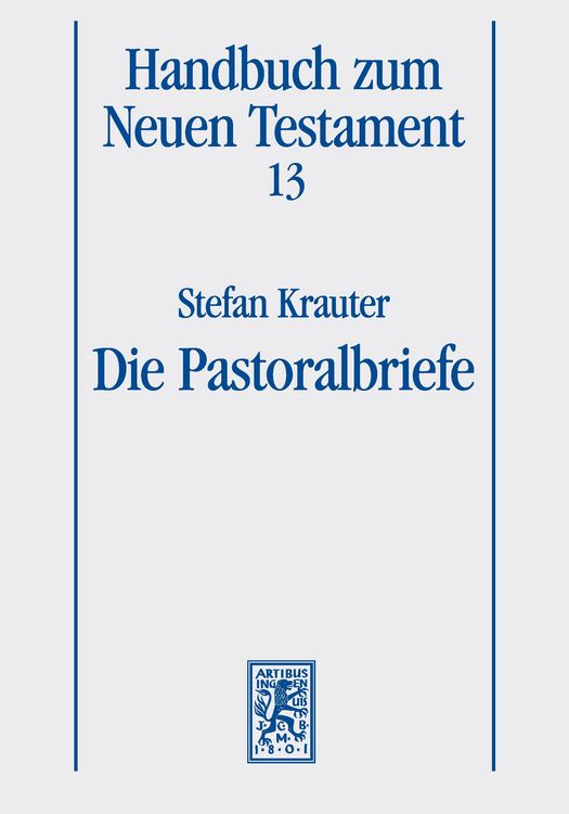Produktbild: Die Pastoralbriefe