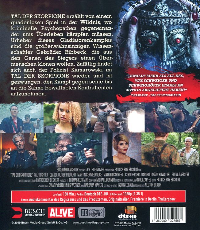 Produktbild: Tal der Skorpione (Uncut)