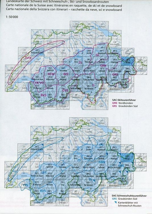Produktbild: Swisstopo 1 : 50 000 Tarasp Ski