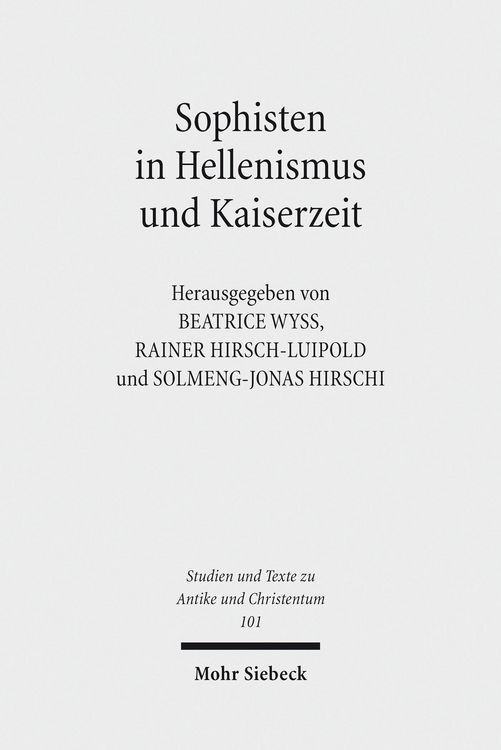 Produktbild: Sophisten in Hellenismus und Kaiserzeit