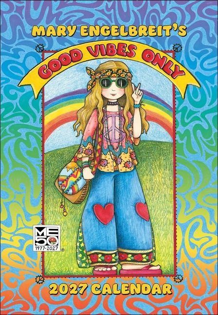 Produktbild: Mary Engelbreit's Good Vibes Only 2027 Monthly Pocket Planner Calendar