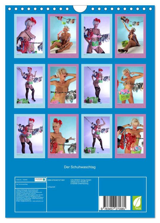 Produktbild: Der Schuhwaschtag (Wandkalender 2026 DIN A4 hoch), CALVENDO Monatskalender