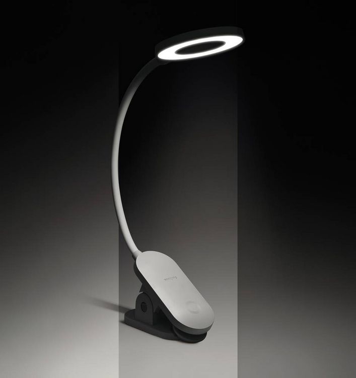 Produktbild: Philips LED Forys Clip DSK206 8720169194397 LED-Akku-Tischlampe LED LED fest eingebaut 5 W Wei&szlig;