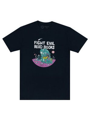 Produktbild: Fight Evil, Read Books: 2023 Design Unisex T-Shirt Small