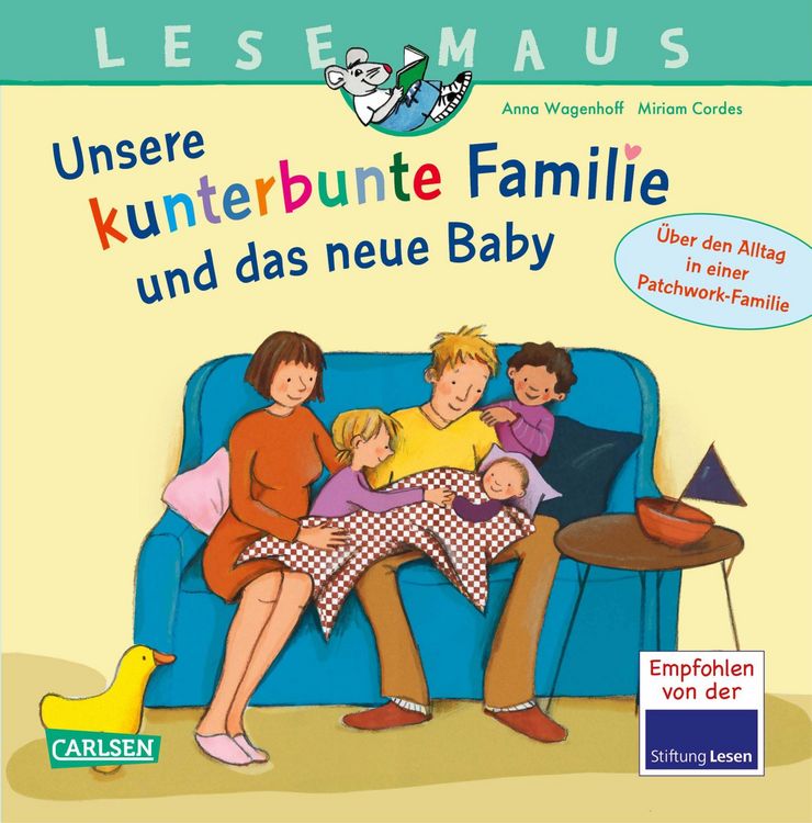Produktbild: LESEMAUS 173: Unsere kunterbunte Familie und das neue Baby
