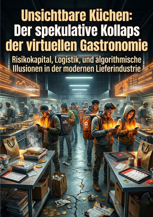 Produktbild: Unsichtbare K&uuml;chen: Der spekulative Kollaps der virtuellen Gastronomie