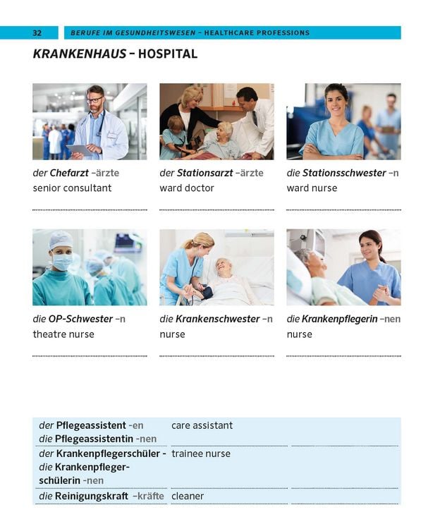 Produktbild: PONS Bildw&ouml;rterbuch Deutsch f&uuml;r Pflegekr&auml;fte