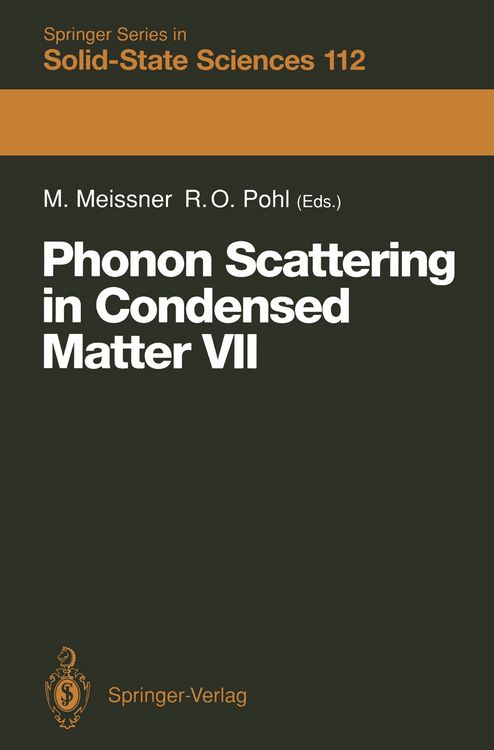 Produktbild: Phonon Scattering in Condensed Matter VII