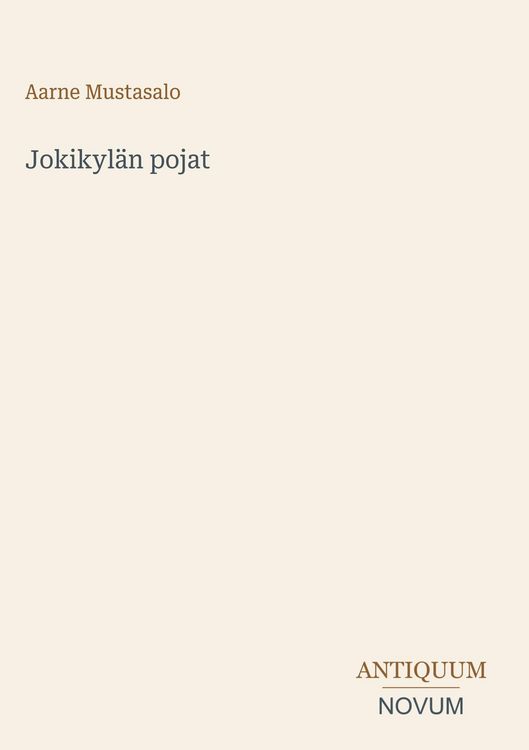 Produktbild: Jokikyl&auml;n pojat