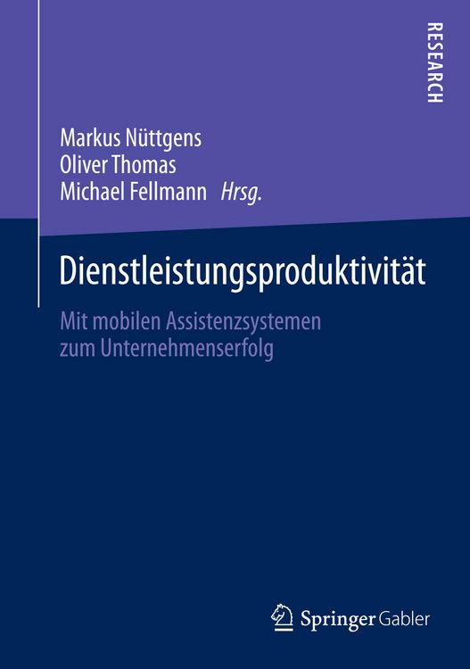 Produktbild: Dienstleistungsproduktivit&auml;t