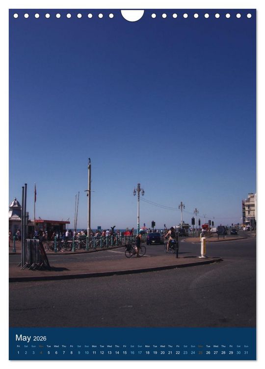 Produktbild: Brighton Summer Views (Wall Calendar 2026 DIN A4 portrait), CALVENDO 12 Month Wall Calendar
