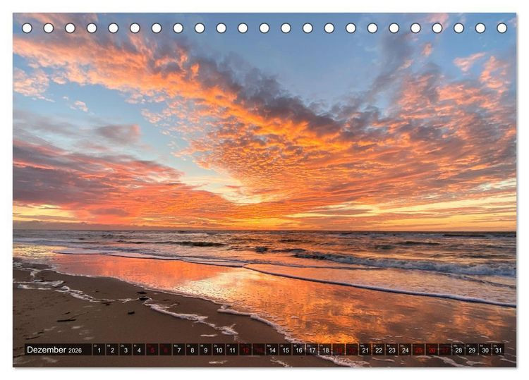 Produktbild: Ferien in Holland (Tischkalender 2026 DIN A5 quer), CALVENDO Monatskalender