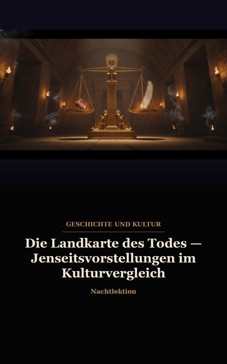 Produktbild: Die Landkarte des Todes  Jenseitsvorstellungen im Kulturvergleich