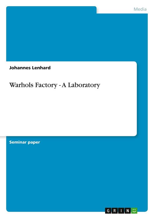 Produktbild: Warhols Factory - A Laboratory