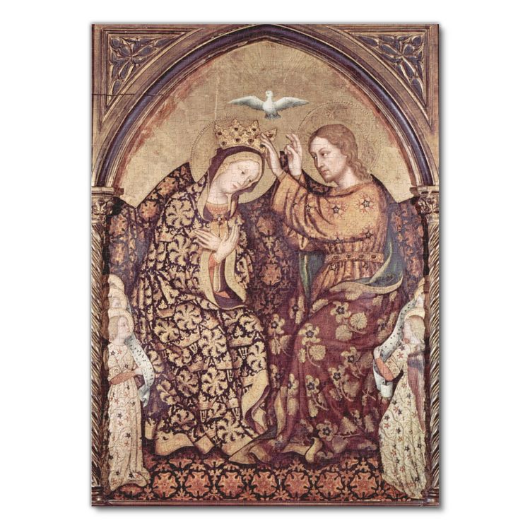 Produktbild: Lais Puzzle Gentile da Fabriano - Marienkr&ouml;nung 1000 Teile