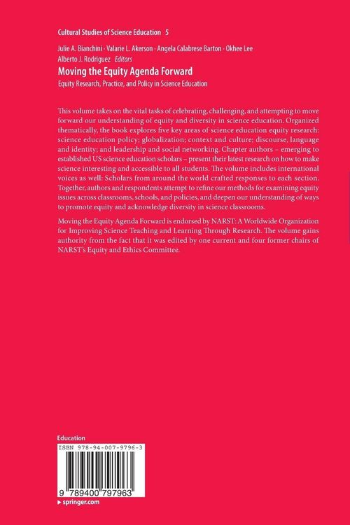 Produktbild: Moving the Equity Agenda Forward