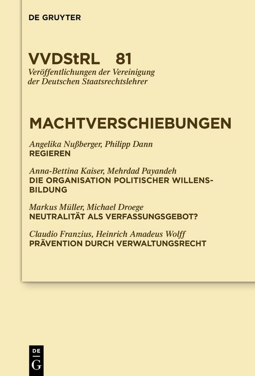 Produktbild: Machtverschiebungen