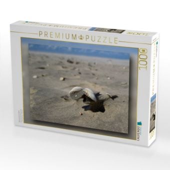 Produktbild: CALVENDO Puzzle Herzmuschel im Wind | 1000 Teile Lege-Gr&ouml;&szlig;e 64x48cm Foto-Puzzle f&uuml;r gl&uuml;ckliche Stunden
