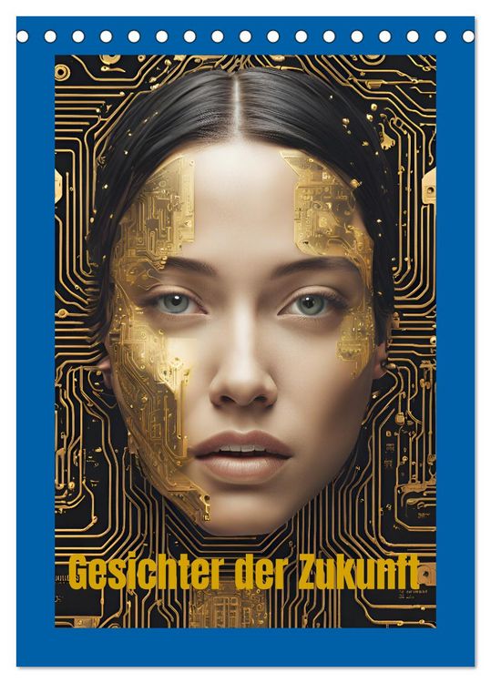 Produktbild: Gesichter der Zukunft (Tischkalender 2026 DIN A5 hoch), CALVENDO Monatskalender