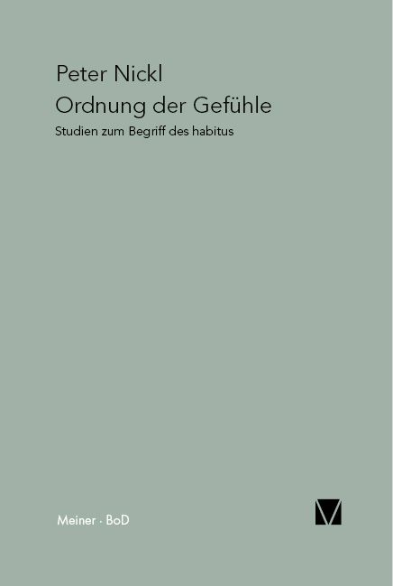 Produktbild: Ordnung der Gef&uuml;hle