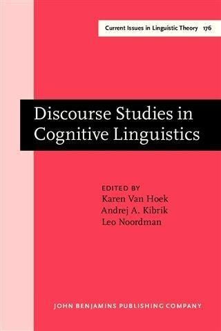 Produktbild: Discourse Studies in Cognitive Linguistics